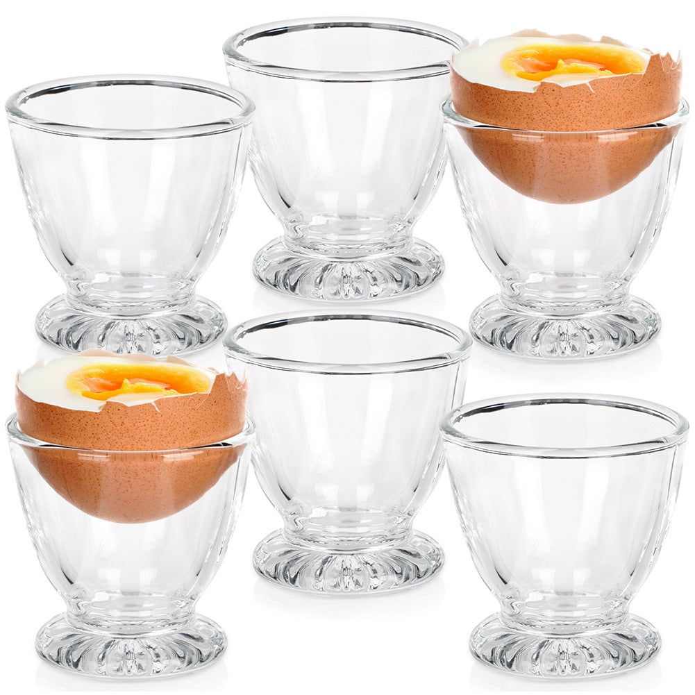 Glass egg holder 6 pcs.