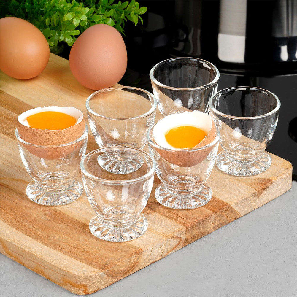 Glass egg holder 6 pcs.