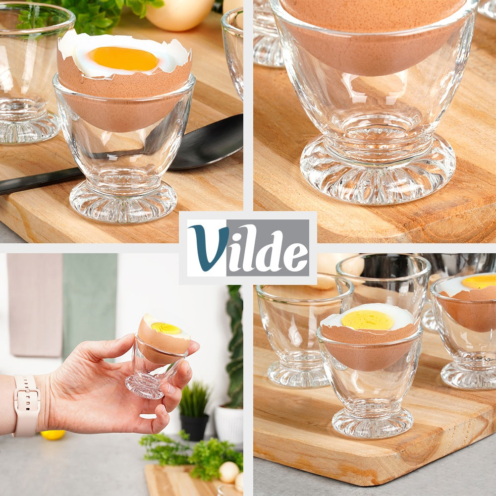 Glass egg holder 6 pcs.