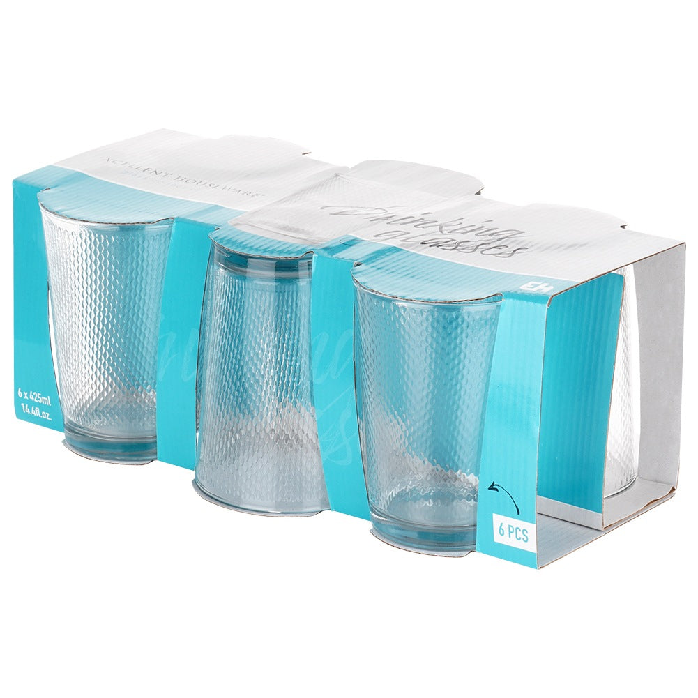 Glasses 425 ml 6 pcs.