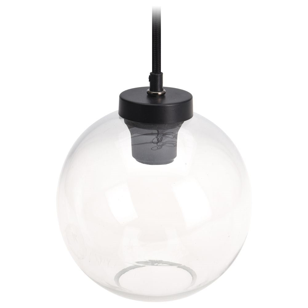 Glass hanging lamp