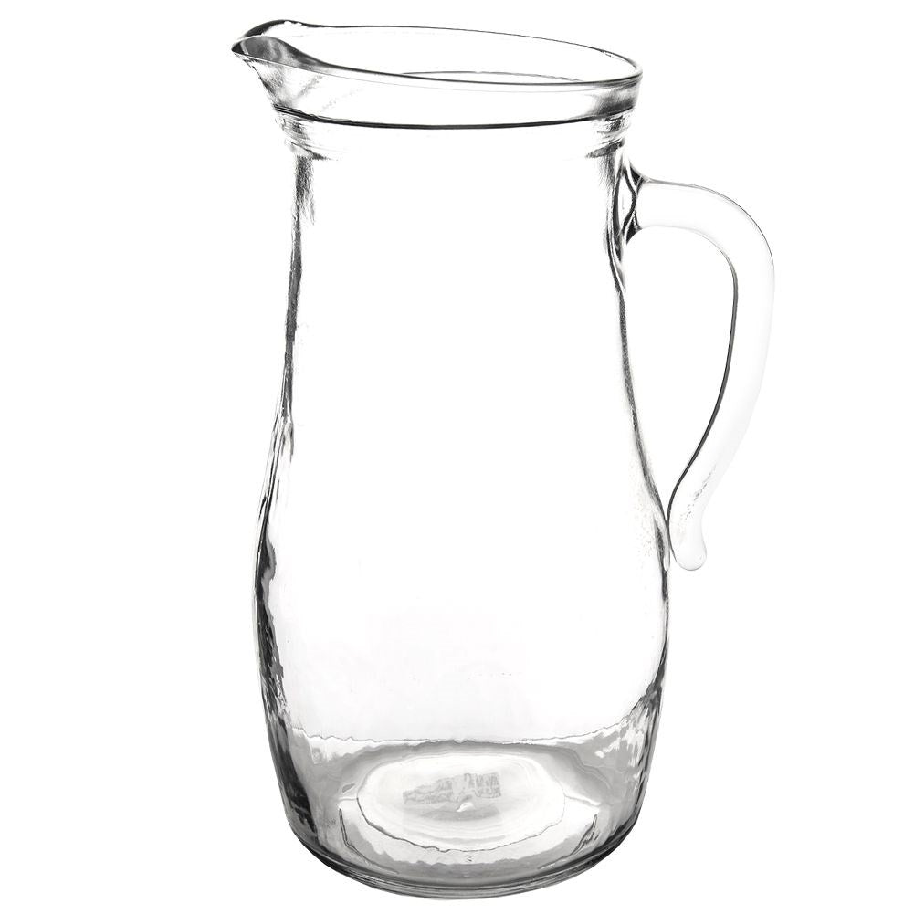 Glass jug for drinks: Water, juice, lemonade, iced tea