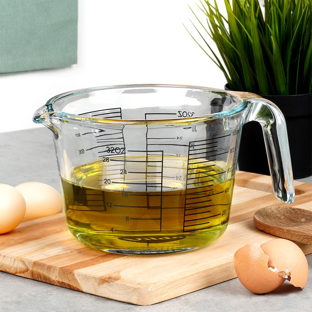 Glass kitchen measuring cup 1 l