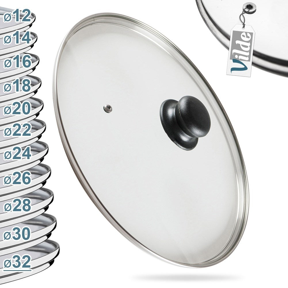 Glass lid 32 cm