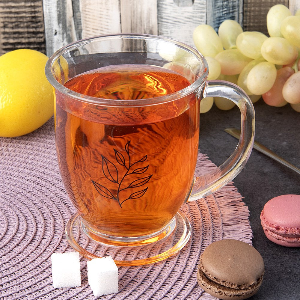 Glass mug 450 ml