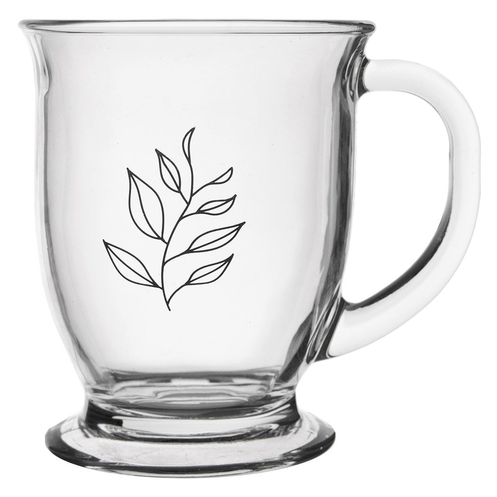 Glass mug 450 ml