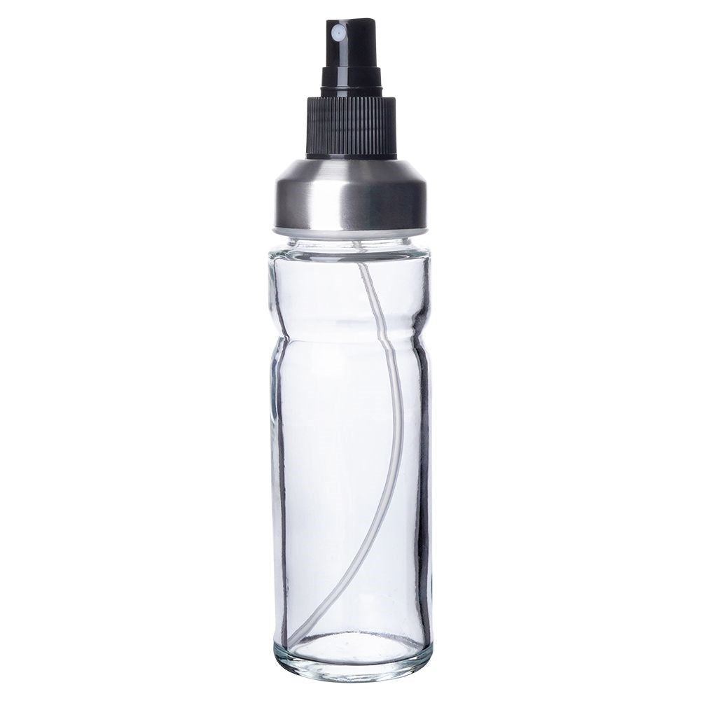 Glass oil mister for even oil distribution when cooking