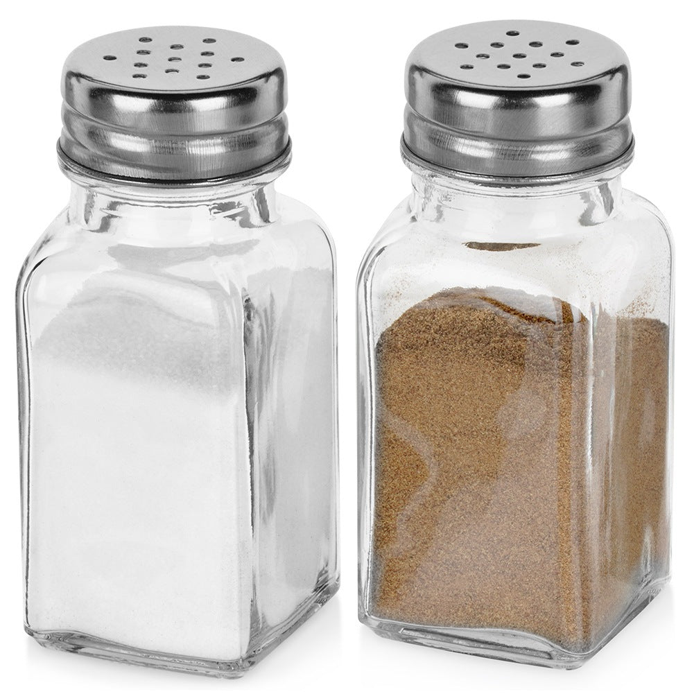 Glass salt and pepper shaker 80 ml 2 pcs.