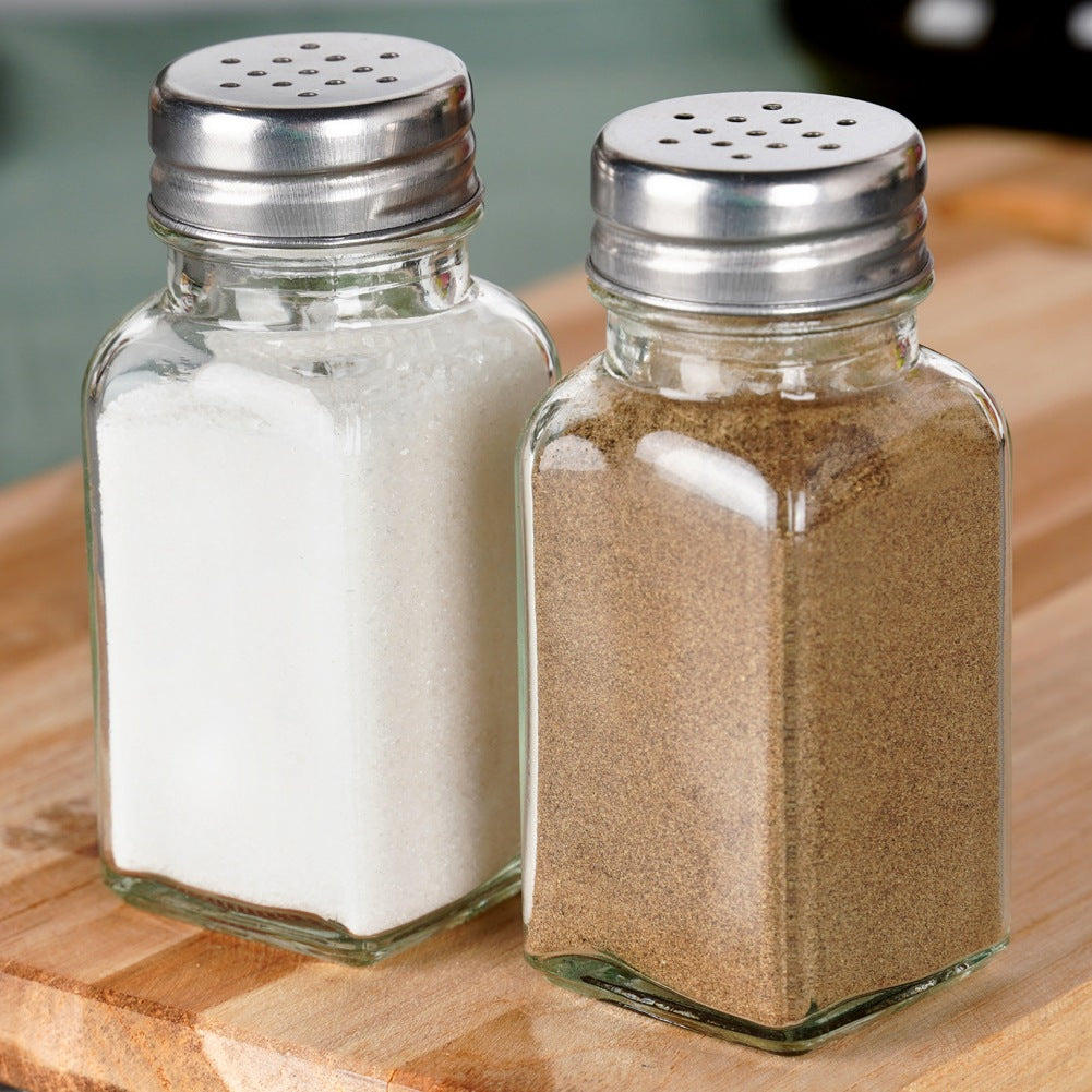Glass salt and pepper shaker 80 ml 2 pcs.