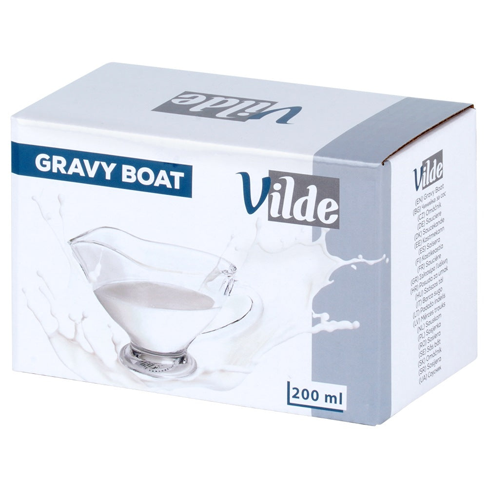Glass sauceboat 200 ml