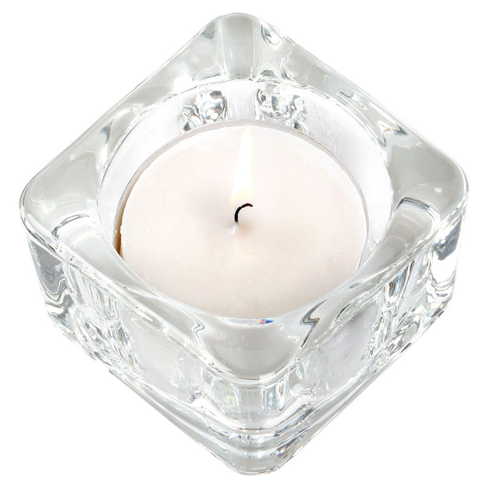 Glass tealight holder 5 cm 5 pcs.