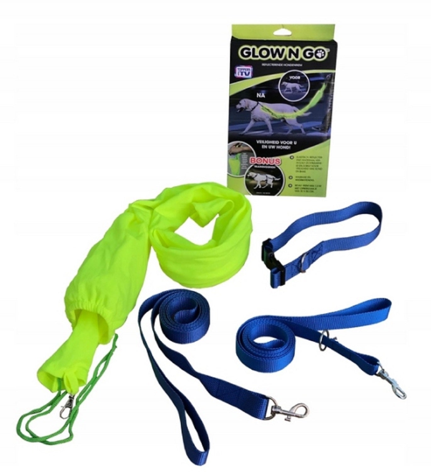 Glo N Go - Refective dog leash