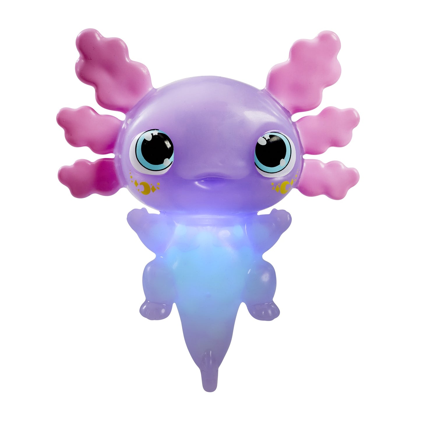 Glow-in-the-Dark Axolotl Toy with Tactile Beads