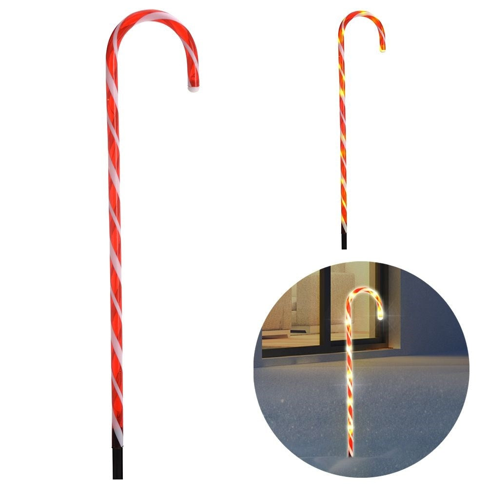 Glowing Christmas sticks: 5-pack with 40 LED lights