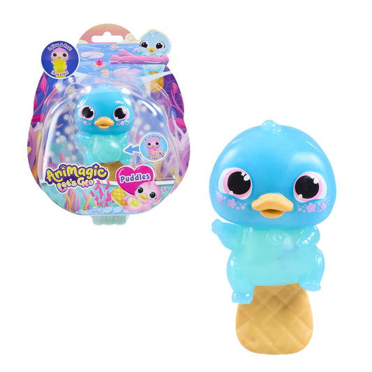 Glow-in-the-Dark Stretchy Platypus Toy, Ages 4+