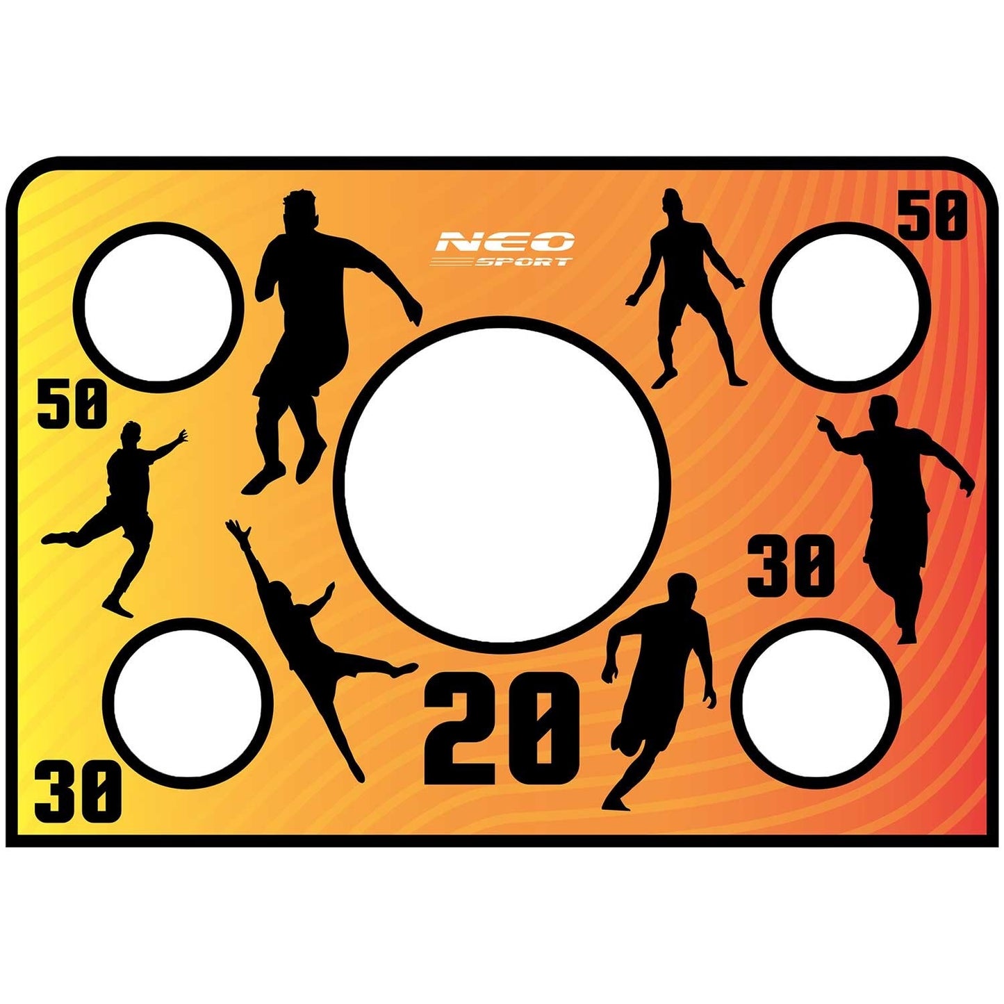 Goalkeeper mat for soccer goals Neo-Sport 215 x 150 cm