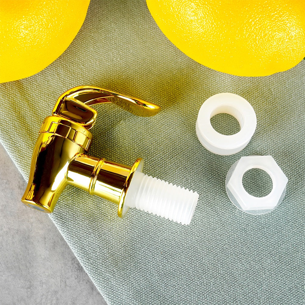 Gold Drink Jar Tap