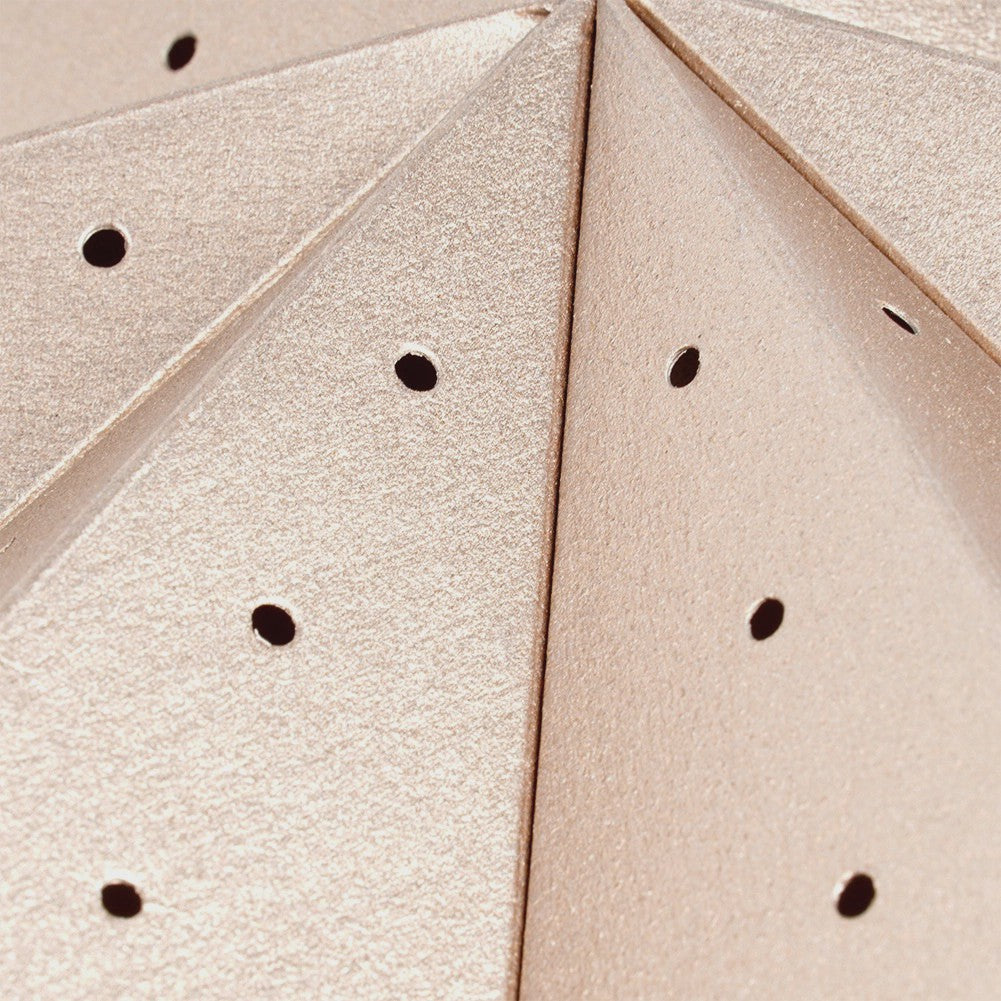 Gold Paper Star Decoration, 45 cm, Openwork Design