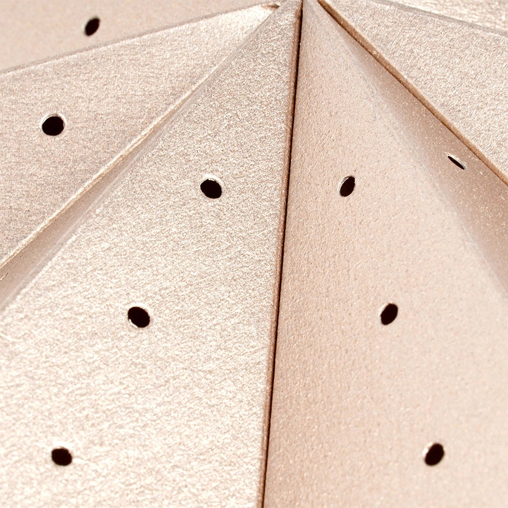 Gold Paper Star Decoration, 75 cm, Openwork Design