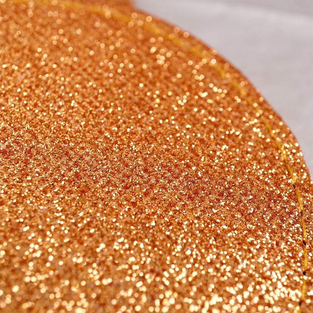 Gold cup coasters 10 cm 4 pcs.