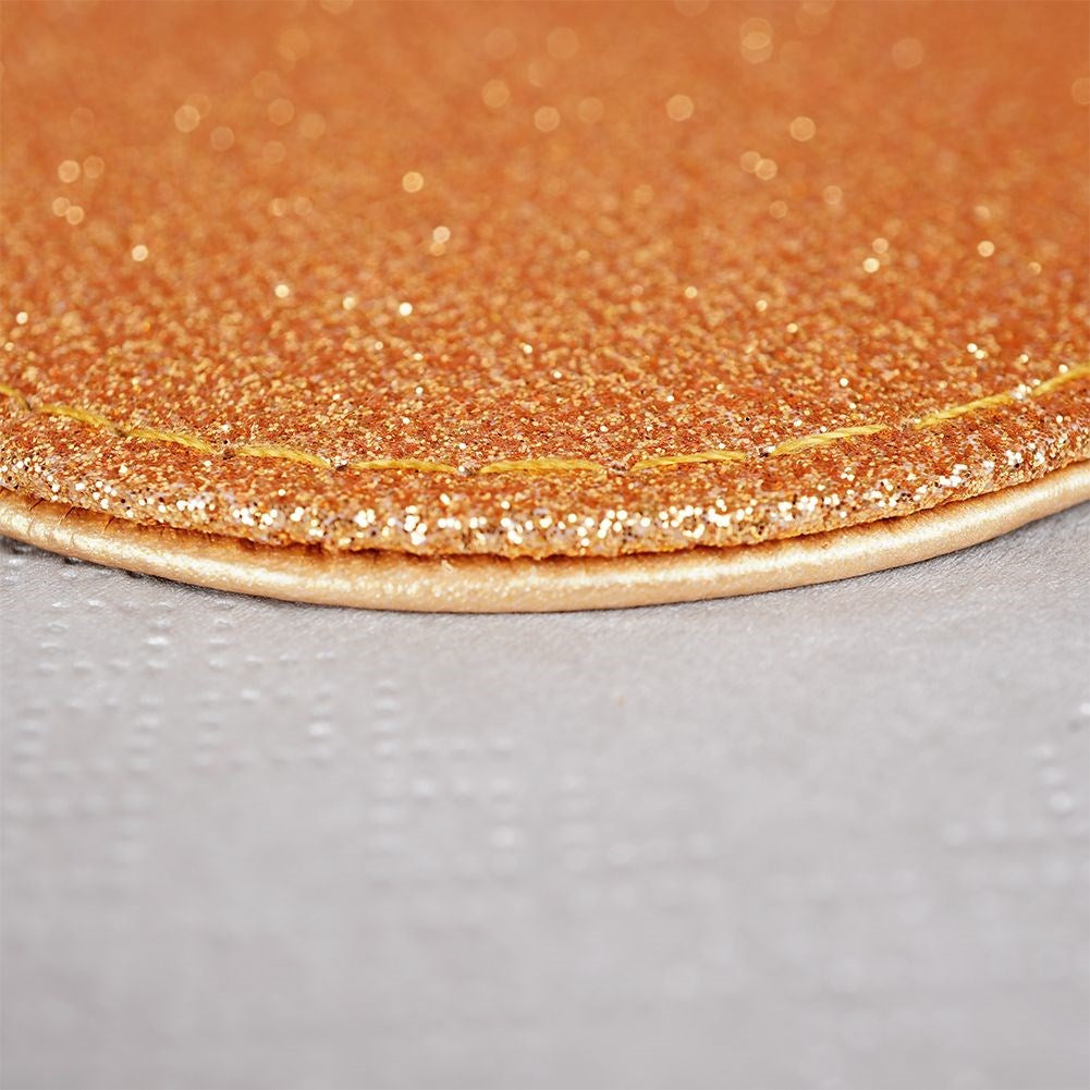 Gold cup coasters 10 cm 4 pcs.