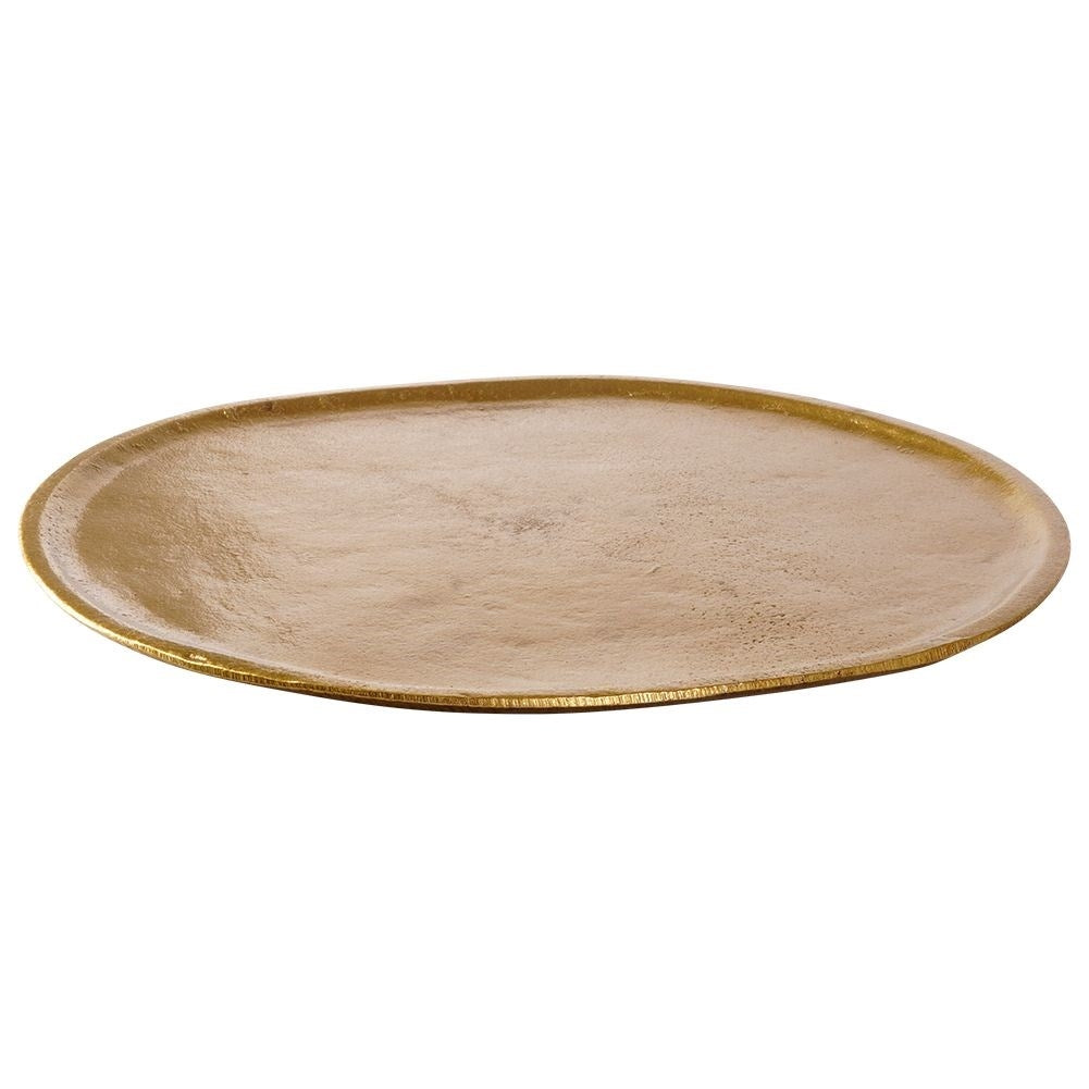 Golden Aluminum Coasters for Decorative Arrangements