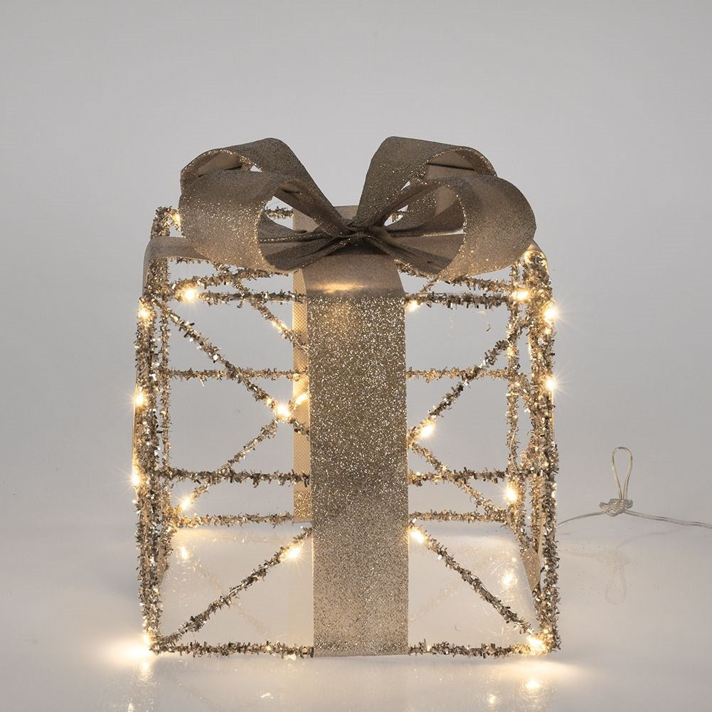 Golden LED Christmas Gifts: Perfect for Christmas decoration