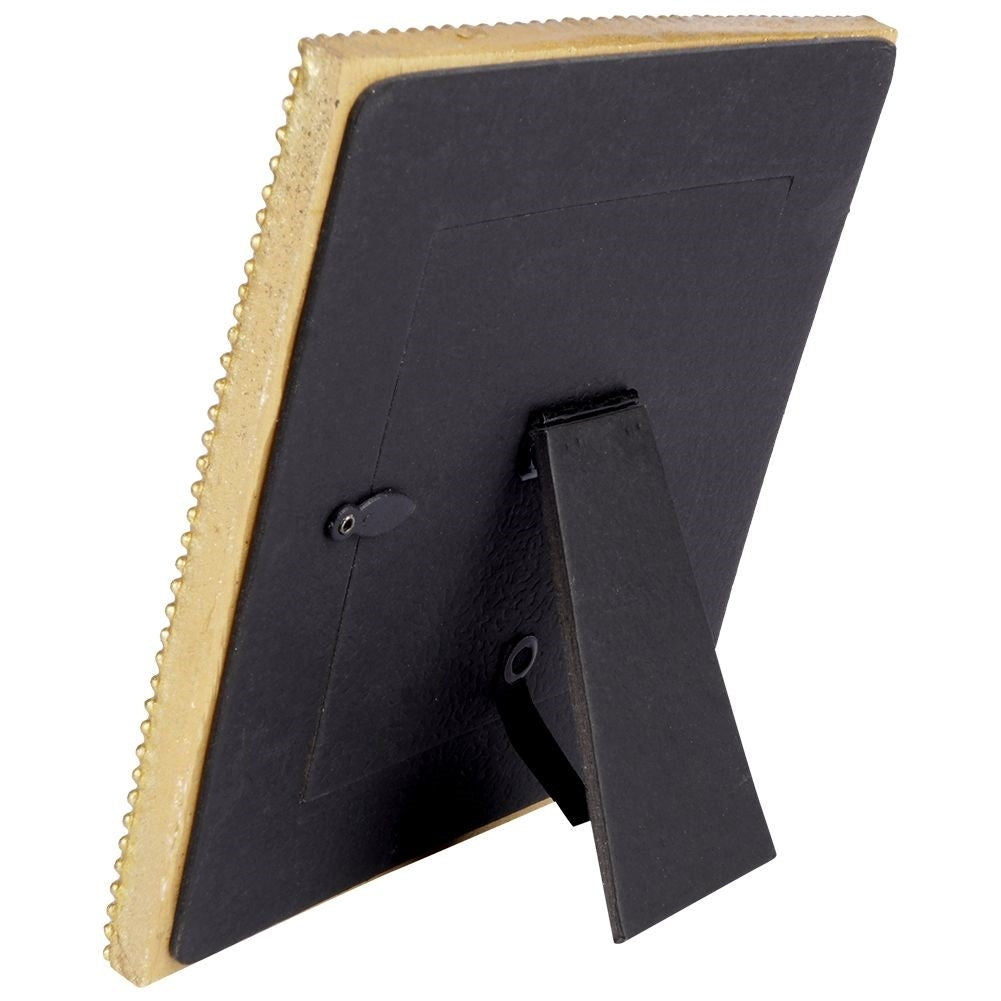 Golden Photo Frame 10x10 cm - Elegant Home Decoration
