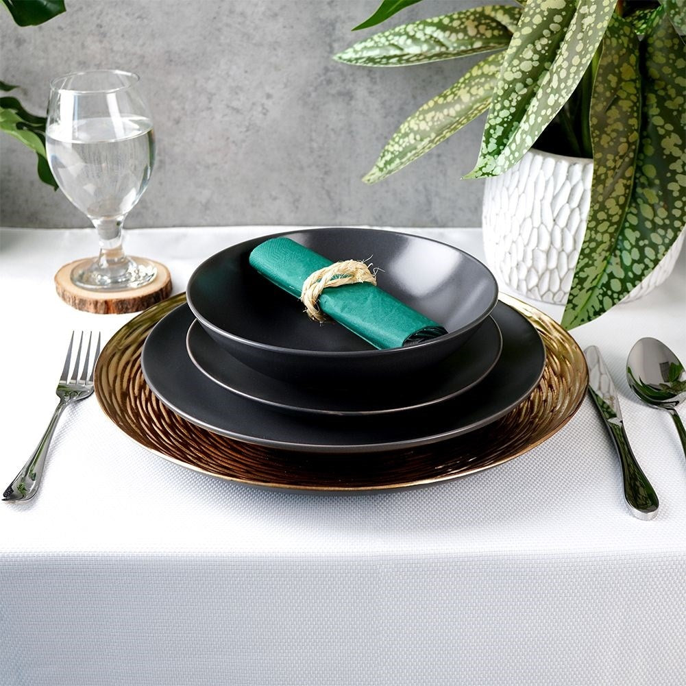 Golden coaster 33 cm - Glamorous and impressive