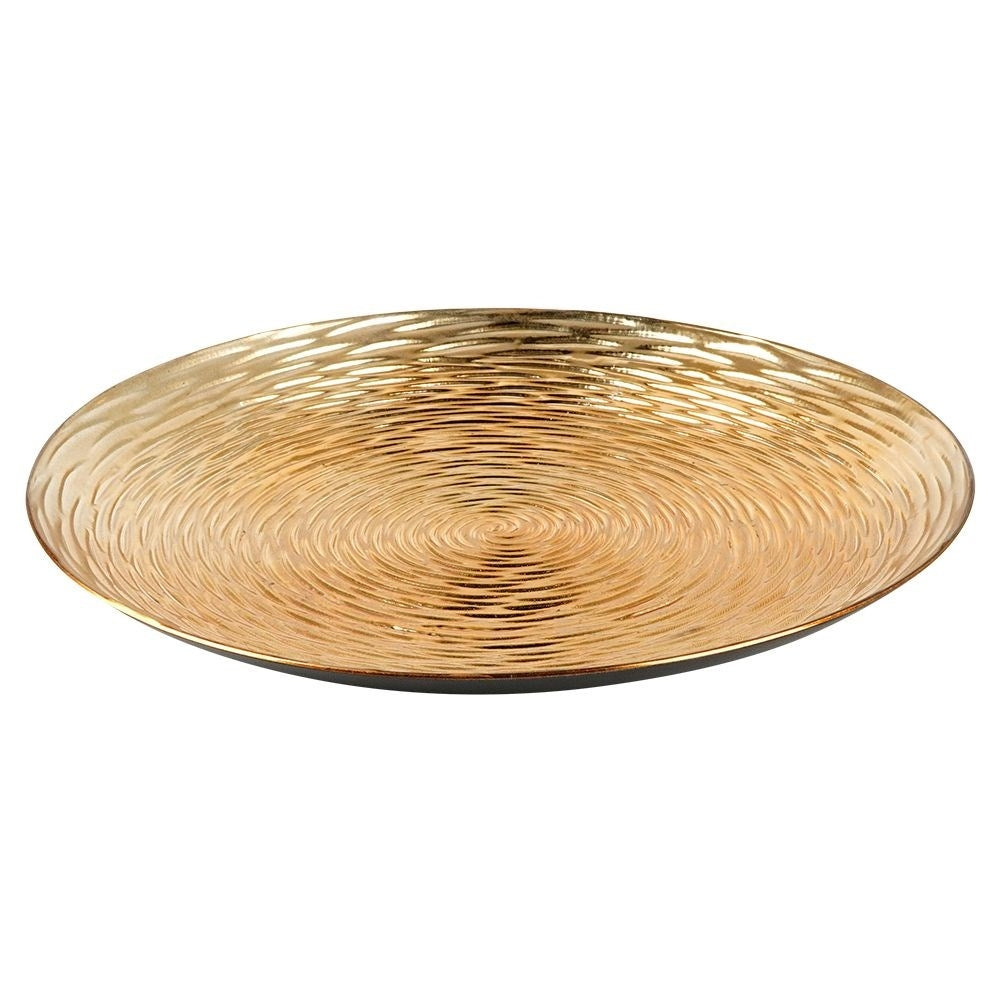 Golden coaster 33 cm - Glamorous and impressive
