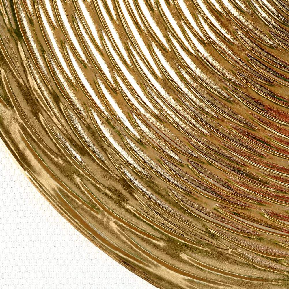Golden coaster 33 cm - Glamorous and impressive