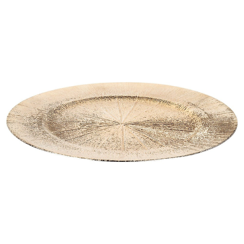 Gold underplate 33 cm 4 pcs.