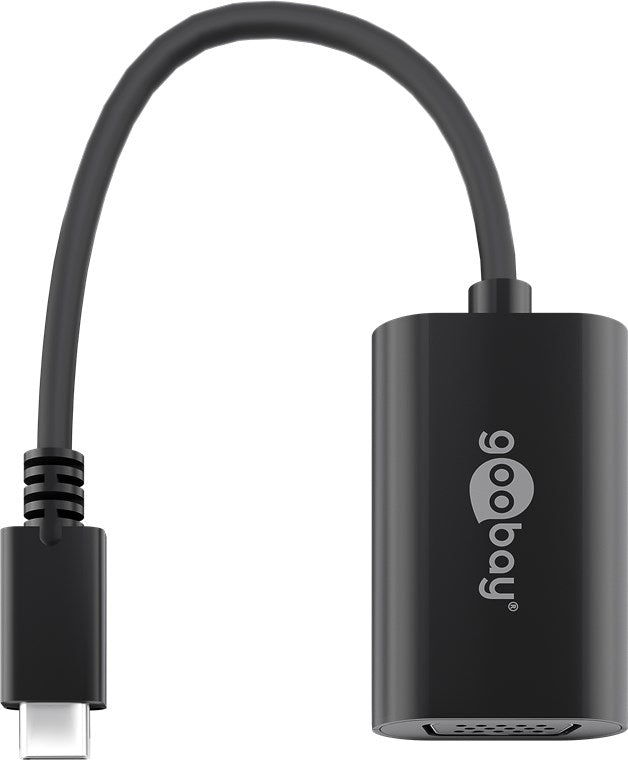 Goobay Adapter USB-C to VGA 1080P - Black