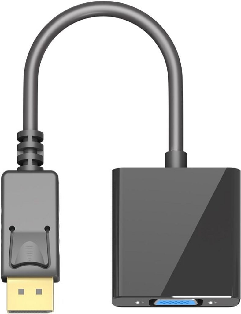 Goobay DisplayPort to VGA Adapter 0.2 m - Black