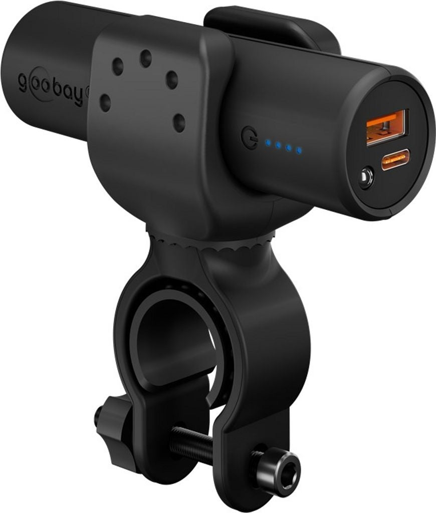 Goobay Powerbank PD for Bicycle 5000 mAh - Black