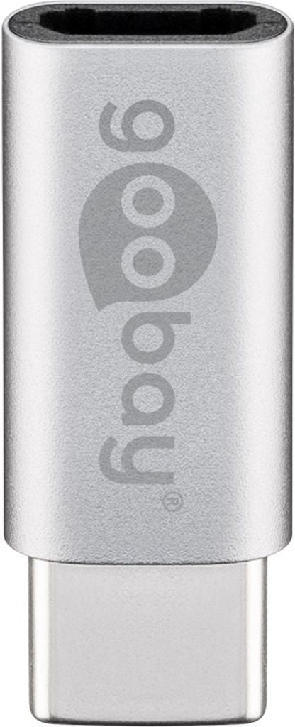Goobay USB-C to Micro-USB 2.0 Adapter - Silver