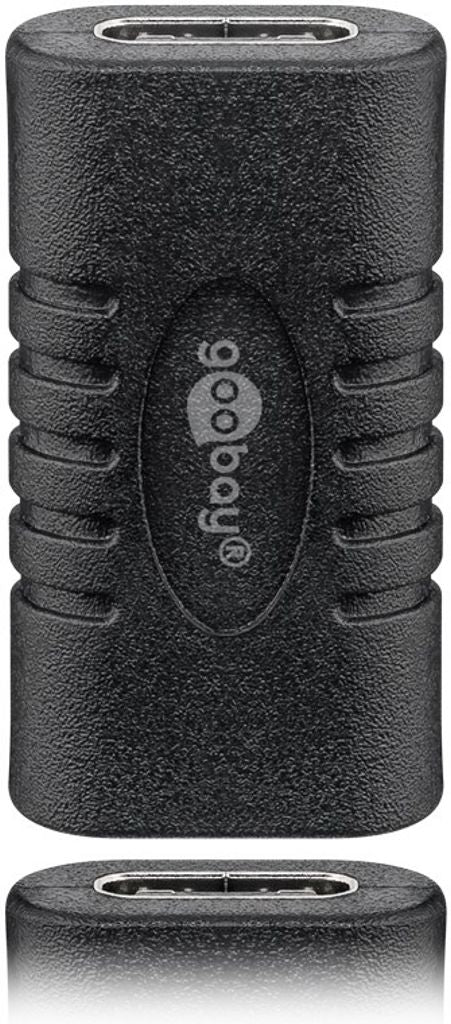 Goobay USB-C to USB-C Adapter - Black