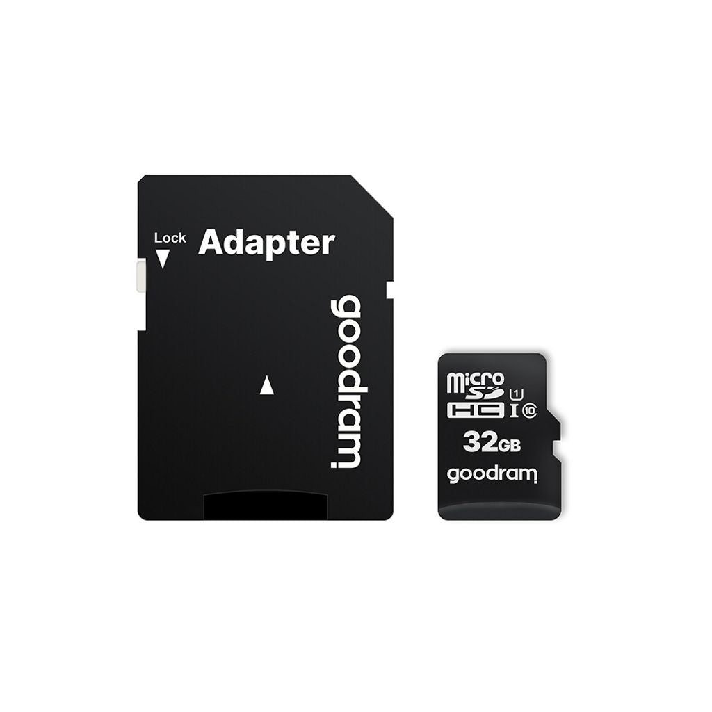 Goodram 32 GB microSDHC Memory Card Class 10 UHS-I with SD Adapter