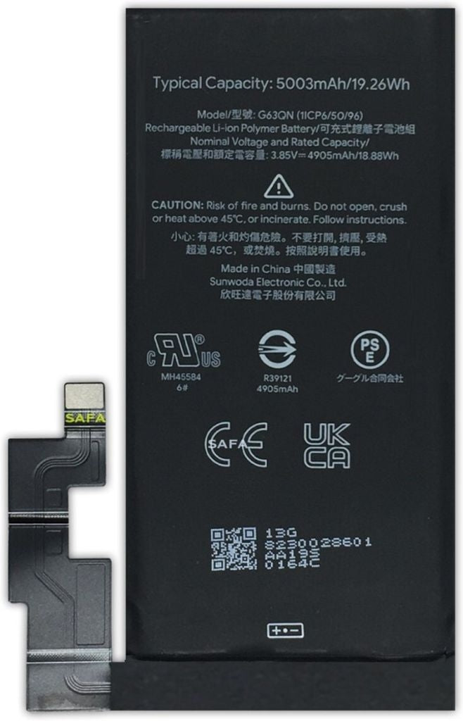 Google Pixel 6 Pro Battery