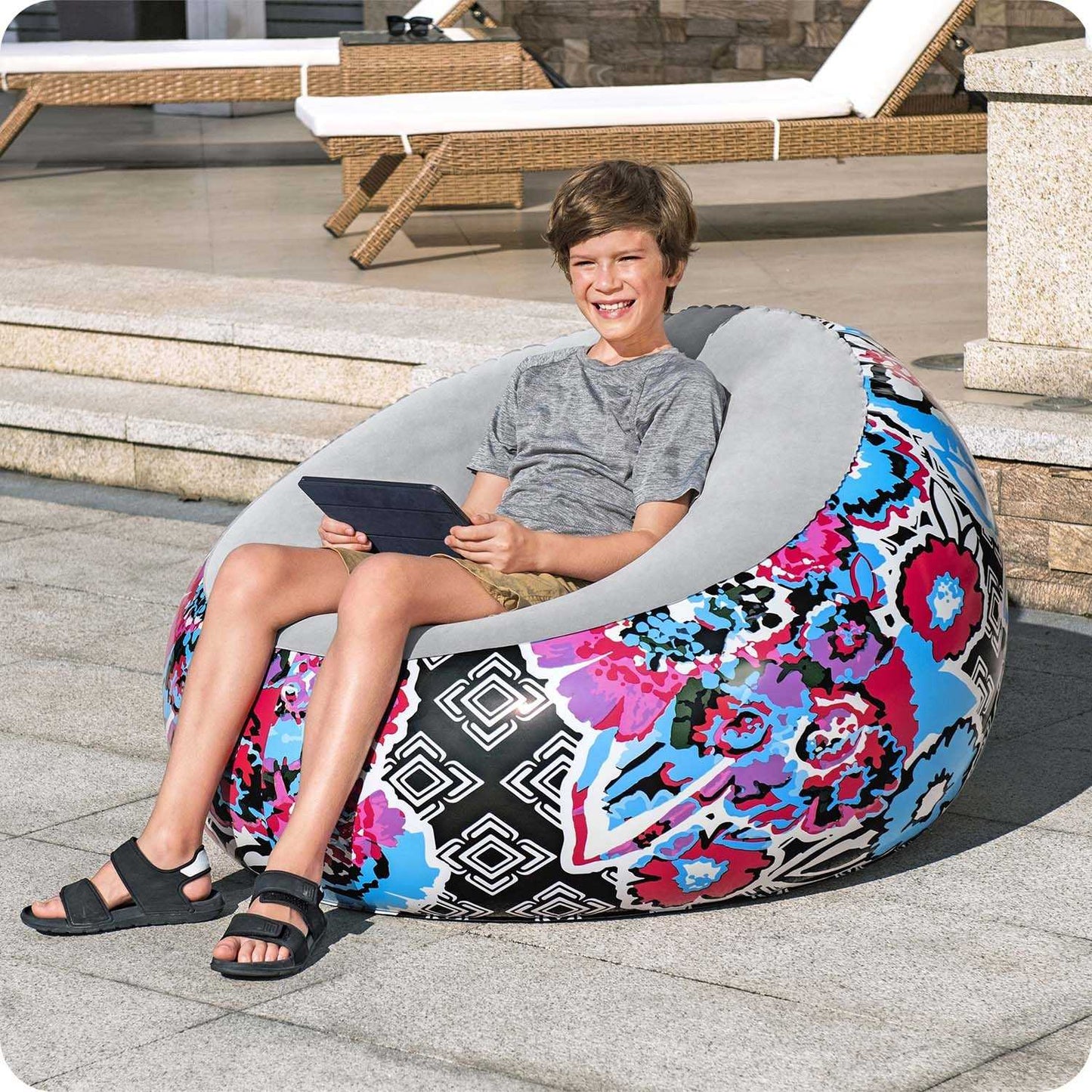 Graffiti Bestway 75111 inflatable chair