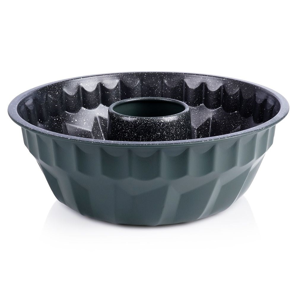Granite Coated Baking Pan - Non-Stick Surface, Central Chimney