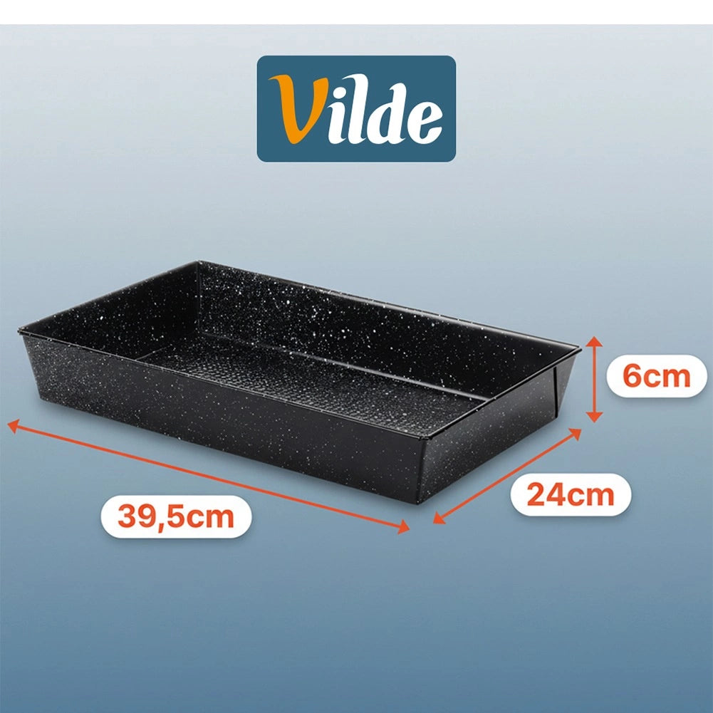Granite Non-Stick Baking Pan, 39.5x24x6 cm