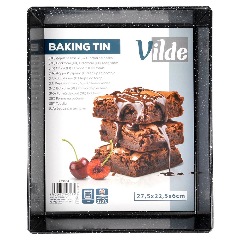 Granite Non-Stick Baking Tin, 27.5x22.5x6 cm