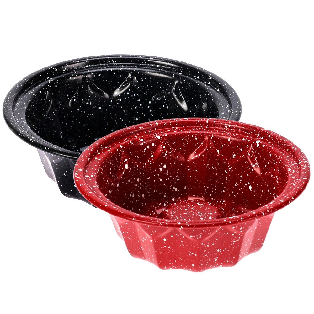 Granite Non-Stick Bundt Cake Molds, 12 cm, Set of 2