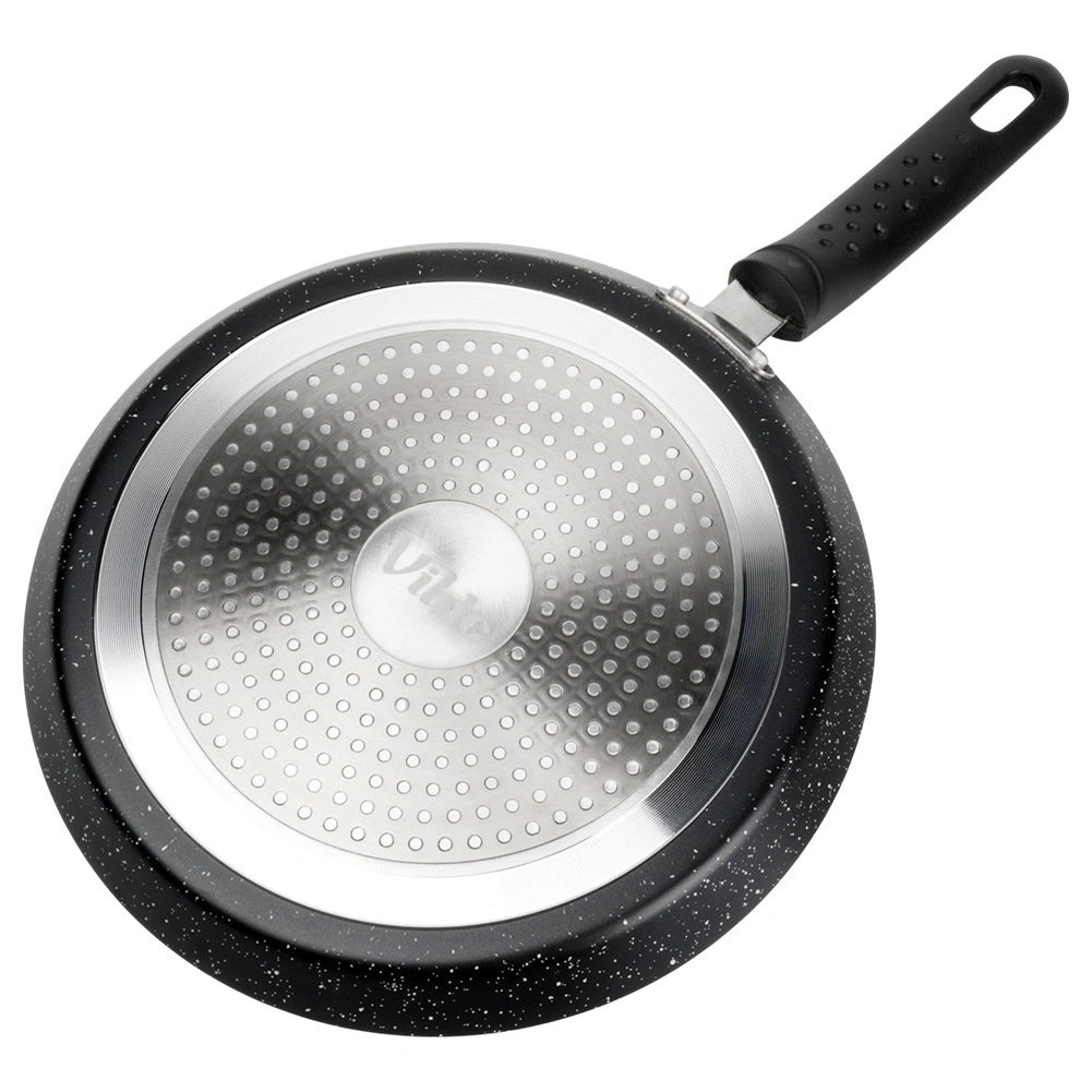Granite Non-Stick Crepe Pan, 24 cm, Heat-Resistant Handle