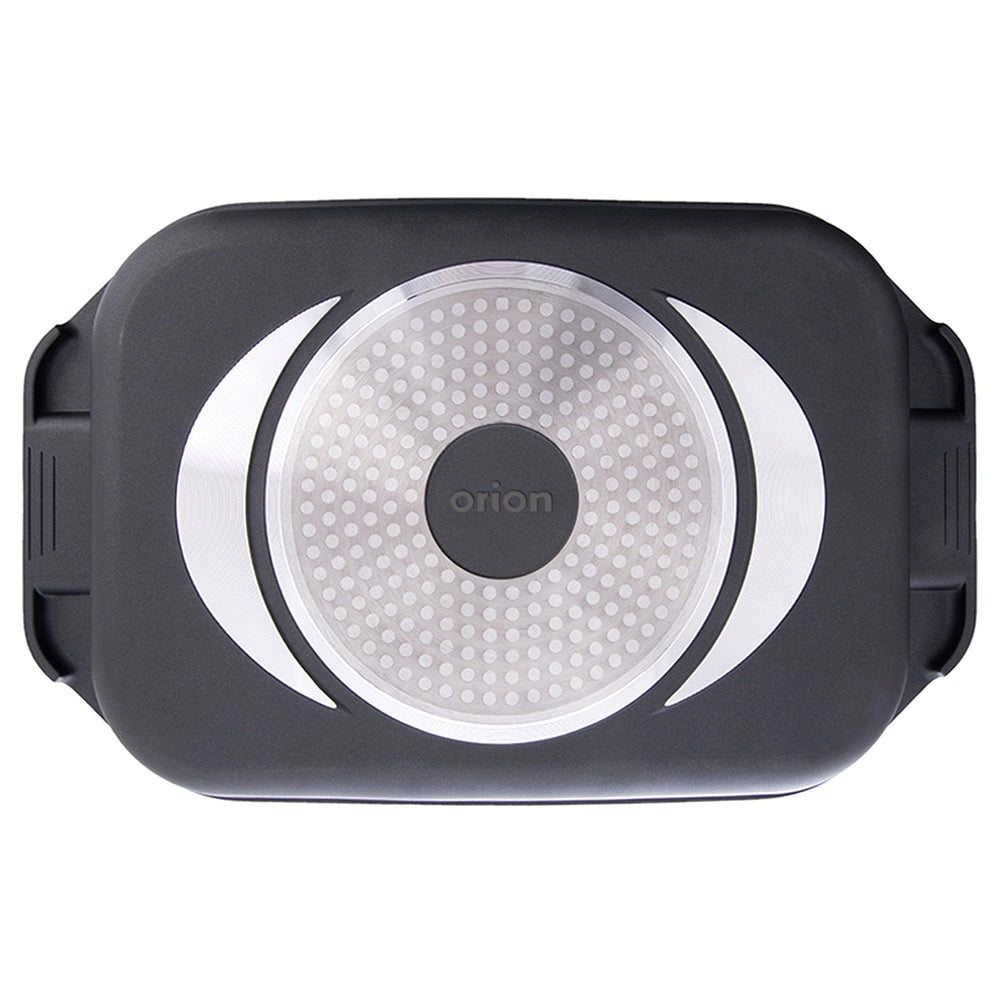 Granite Roasting Tin with Grill & Glass Lid, 7L, 41x26x15 cm