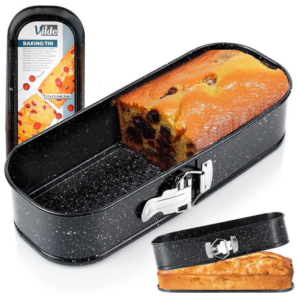 Granite bread pan, extendable, 31x12.5x6.5 cm