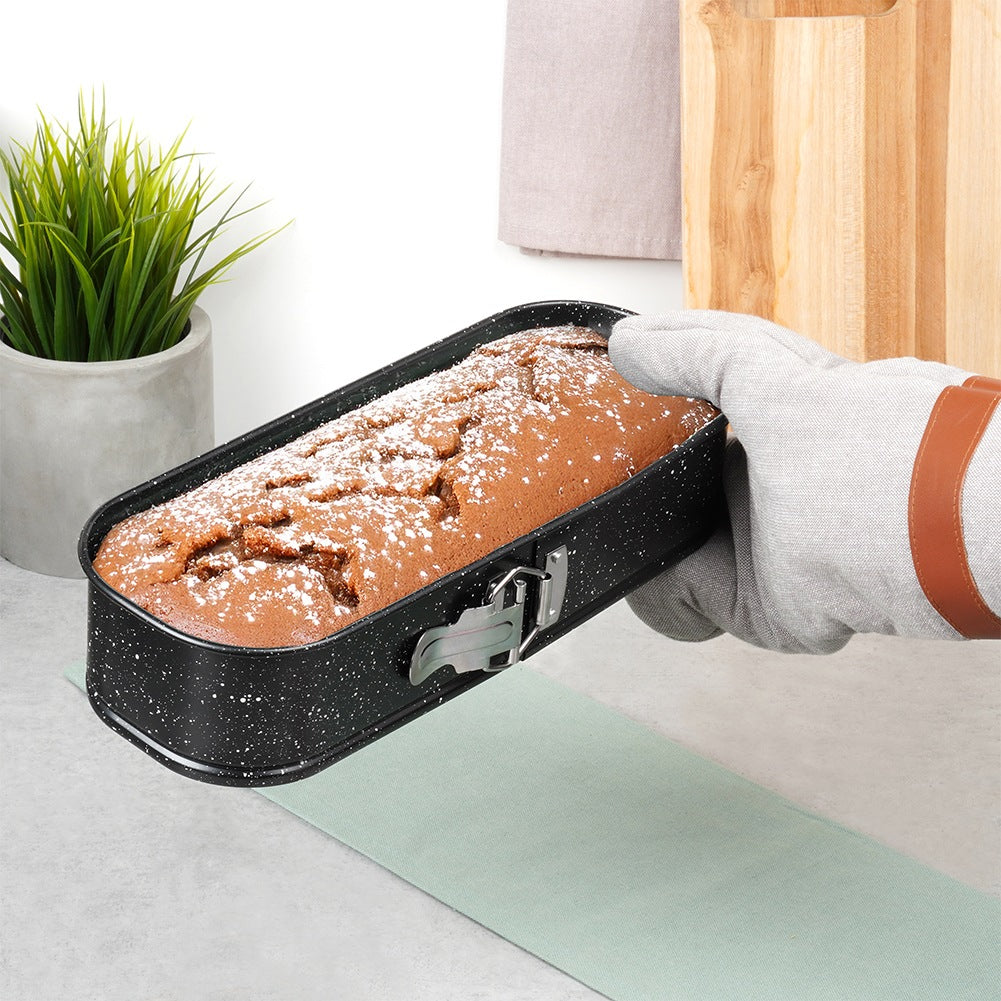 Granite bread pan, extendable, 31x12.5x6.5 cm