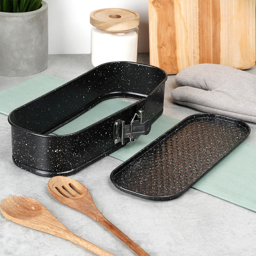 Granite bread pan, extendable, 31x12.5x6.5 cm