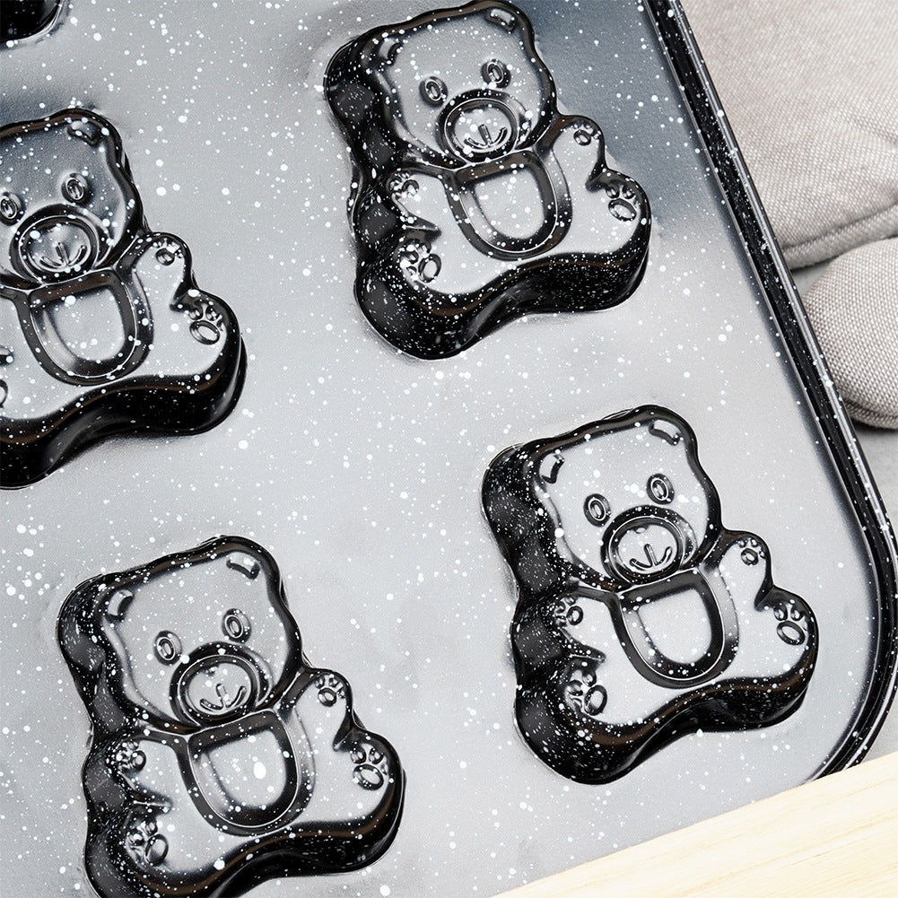 Granite cookie cutter bears 35x26.5 cm